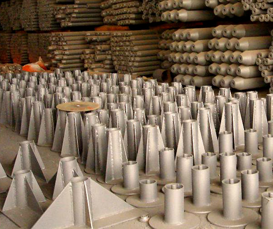 北海钢网架支托